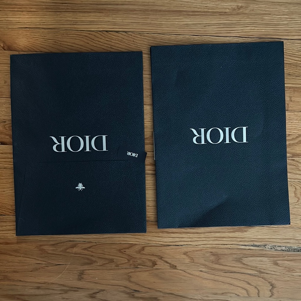 This is a Dior envelope empty